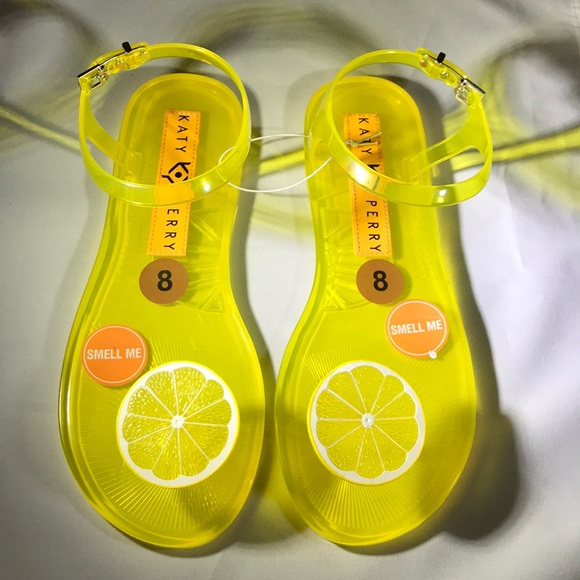 geli novelty scented jelly sandals